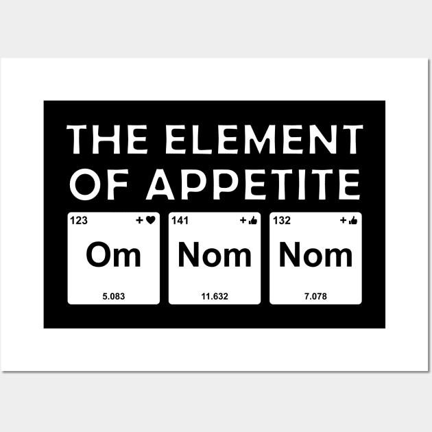 The Element Of Life - Appetite Wall Art by Ultra Silvafine